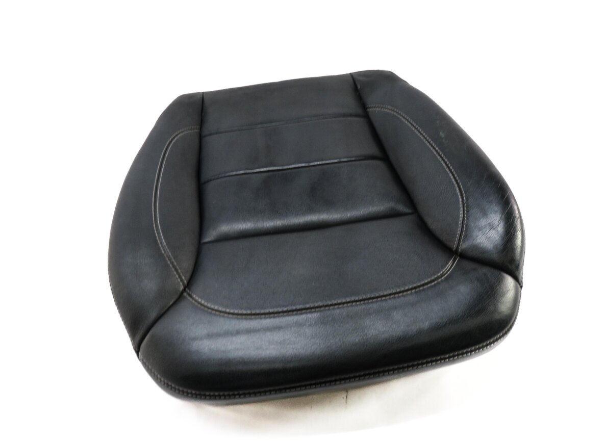 2014 MERCEDES GL450 (X166) DRIVER LOWER BOTTOM HEATED SEAT CUSHION (BLACK)