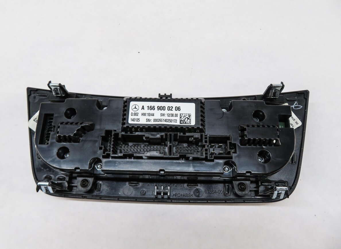 Thumbnail 5: 14-17 MERCEDES GL350 GL450 GLS350 GLS450 (X166) FRONT TEMPERATURE CONTROL PANEL