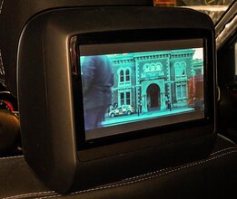 Thumbnail 2: 11-19 MERCEDES E GL ML S CLASS - REAR ENTERTAINMENT HEADREST VIDEO SCREEN
