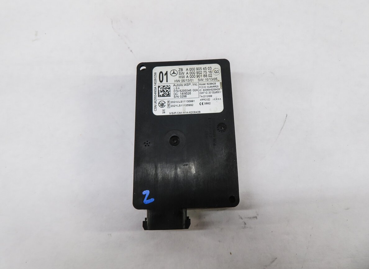 Thumbnail 2: 2014 MERCEDES GL350 GL450 GL550 GL63 CLS550 (C218 X166) BLIND SPOT RADAR MODULE