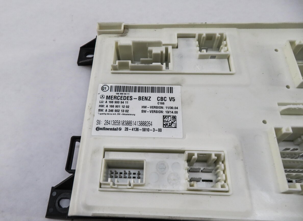 Thumbnail 3: 14-16 MERCEDES GL350 GL450 ML350 ML550 X166 FRONT SIGNAL ACQUISITION MODULE SAM