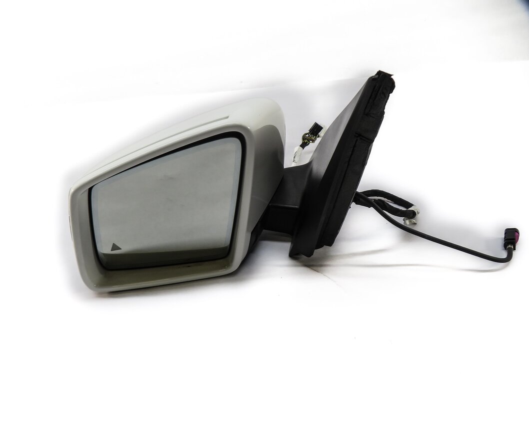2013-2016 MERCEDES GL350 GL450 GL550 (X166) LEFT - CAMERA DOOR MIRROR (WHITE)