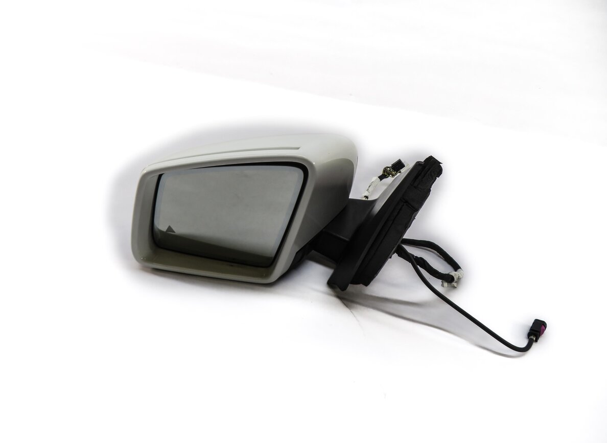 Thumbnail 5: 2013-2016 MERCEDES GL350 GL450 GL550 (X166) LEFT - CAMERA DOOR MIRROR (WHITE)
