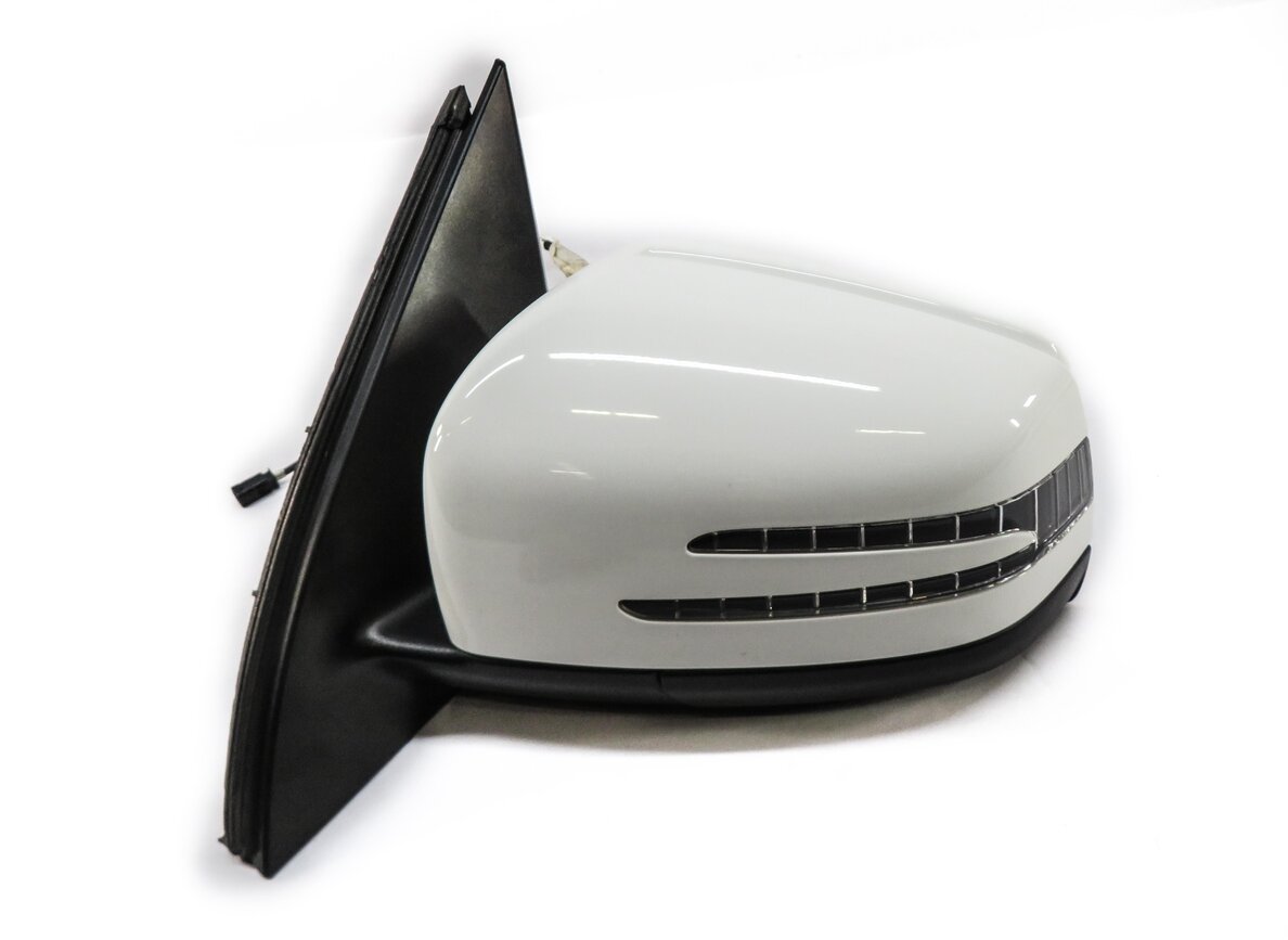 Thumbnail 7: 2013-2016 MERCEDES GL350 GL450 GL550 (X166) LEFT - CAMERA DOOR MIRROR (WHITE)