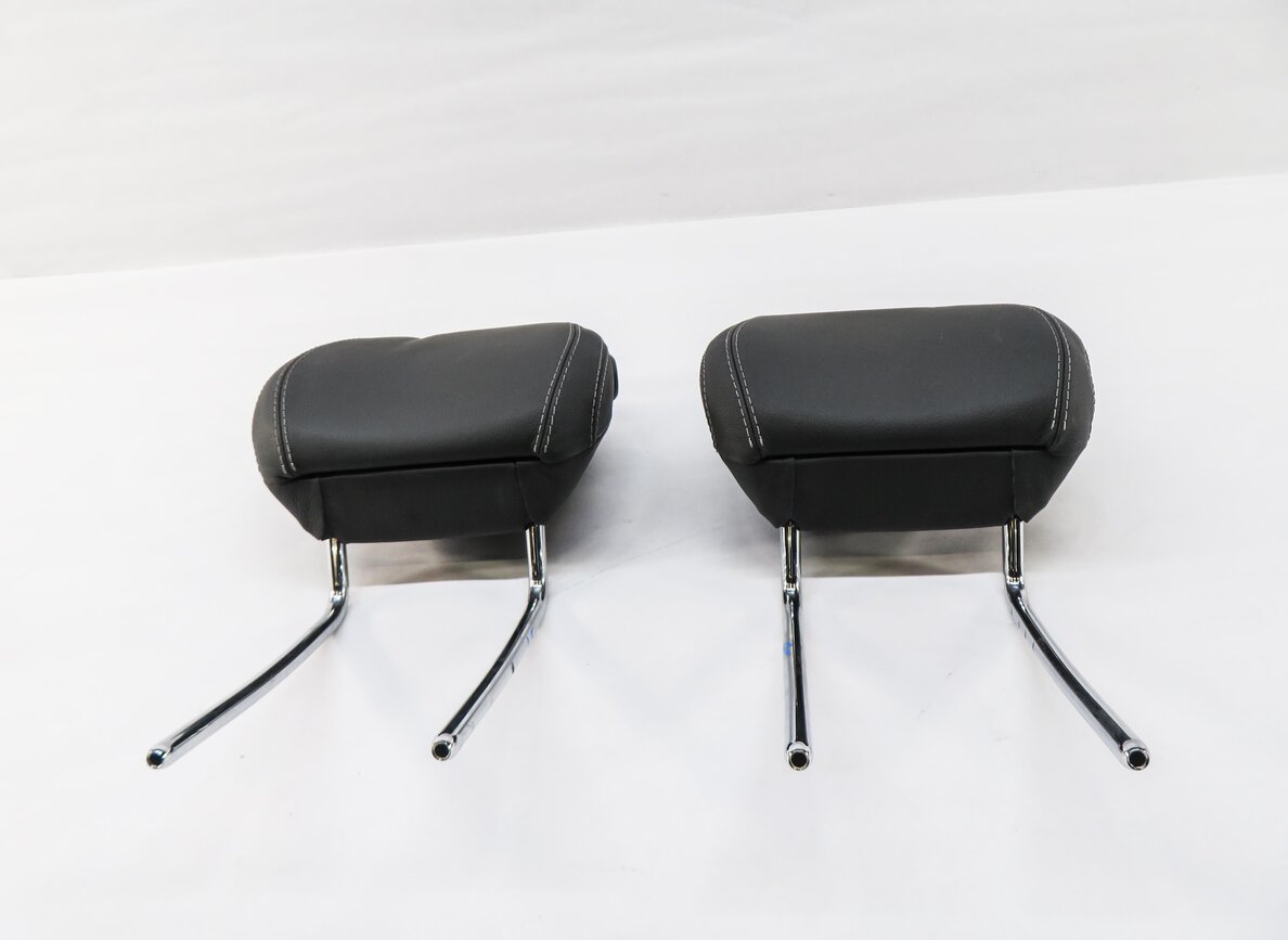 Thumbnail 2: 2014 MERCEDES GL450 (X166) FRONT LEFT & RIGHT SEAT HEADREST SET (BLACK LEATHER)