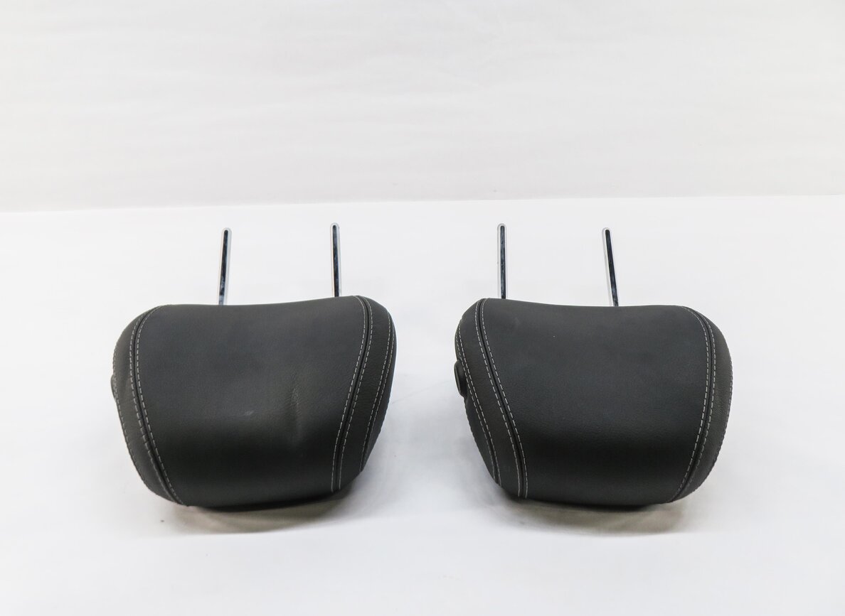 Thumbnail 3: 2014 MERCEDES GL450 (X166) FRONT LEFT & RIGHT SEAT HEADREST SET (BLACK LEATHER)