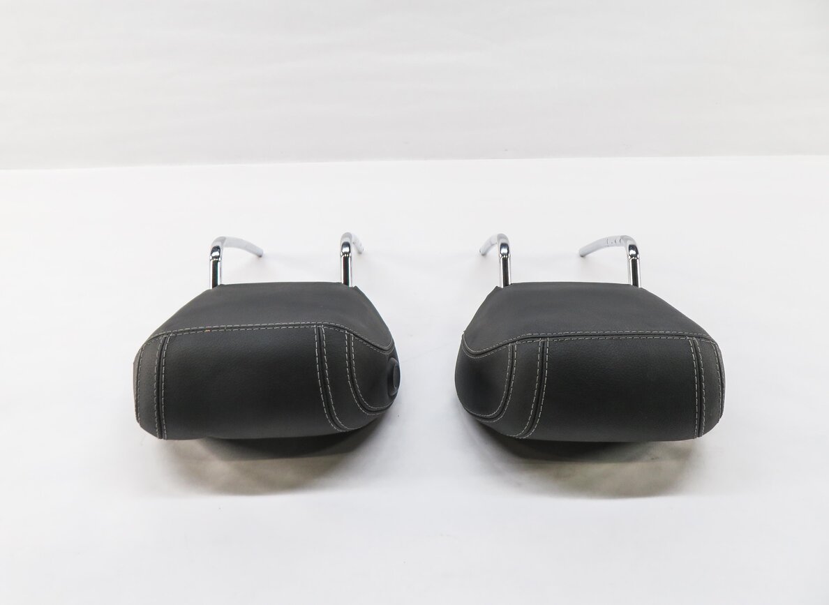 Thumbnail 4: 2014 MERCEDES GL450 (X166) FRONT LEFT & RIGHT SEAT HEADREST SET (BLACK LEATHER)