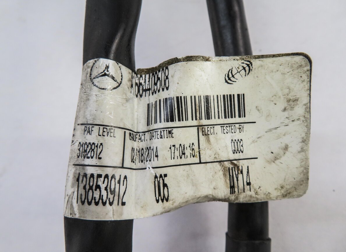 Thumbnail 12: 2014 MERCEDES GL450 (X166) 4.6L M278 V8 ENGINE ALTERNATOR STARTER WIRING HARNESS