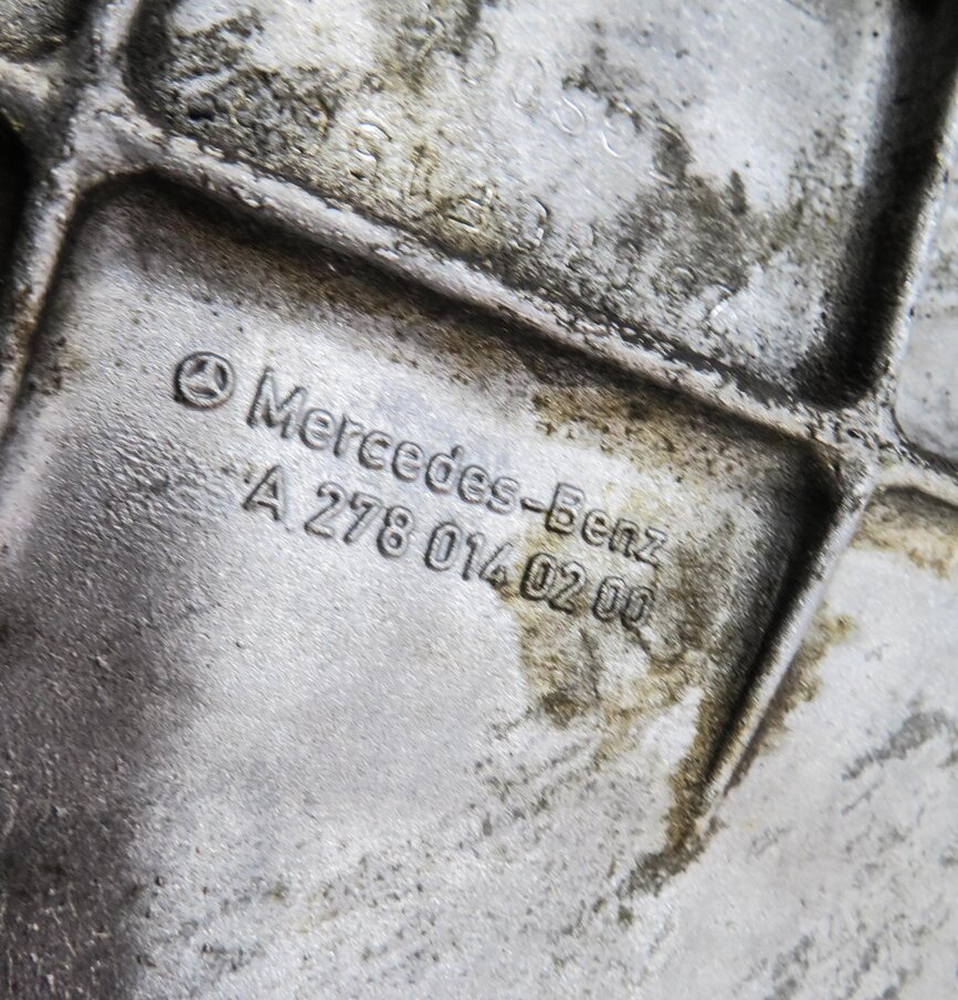 Thumbnail 5: 2014 MERCEDES GL450 (X166) 4.6L M278 V8 ENGINE UPPER & LOWER OIL PAN ASSEMBLY