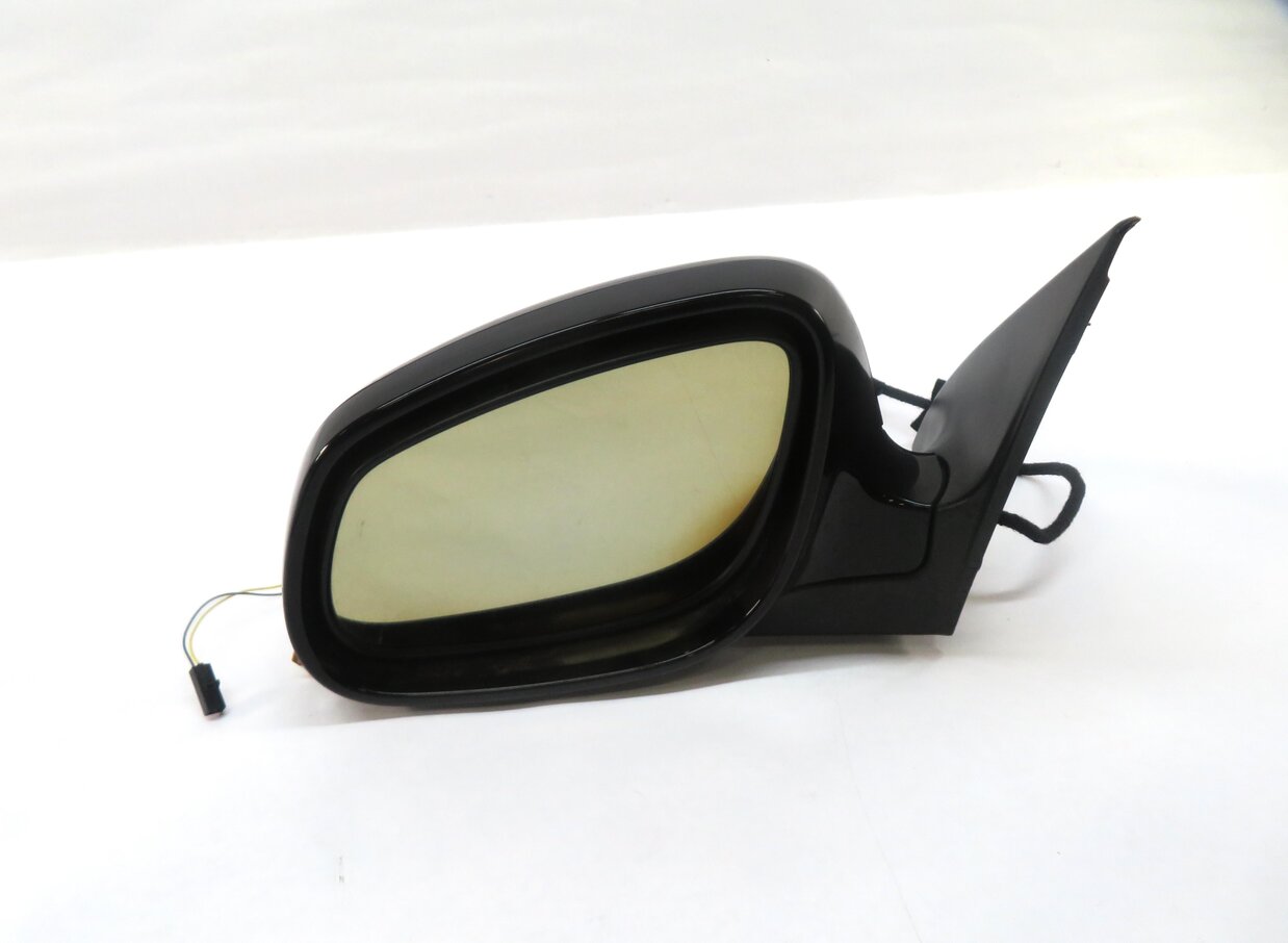 03-06 PORSCHE CAYENNE (955) LEFT P-FOLD MEMORY AUTO DIM HEATED MIRROR (BLACK A1)