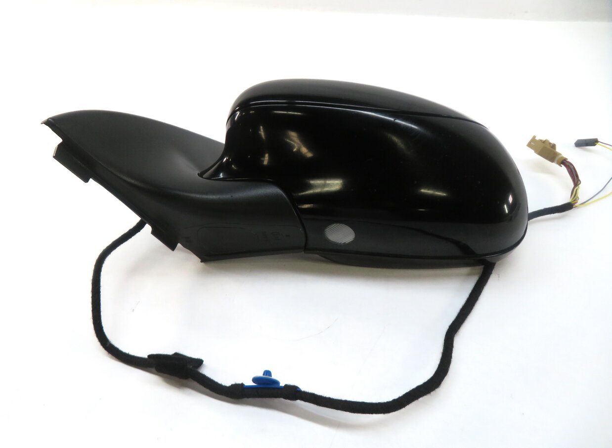 Thumbnail 5: 03-06 PORSCHE CAYENNE (955) LEFT P-FOLD MEMORY AUTO DIM HEATED MIRROR (BLACK A1)