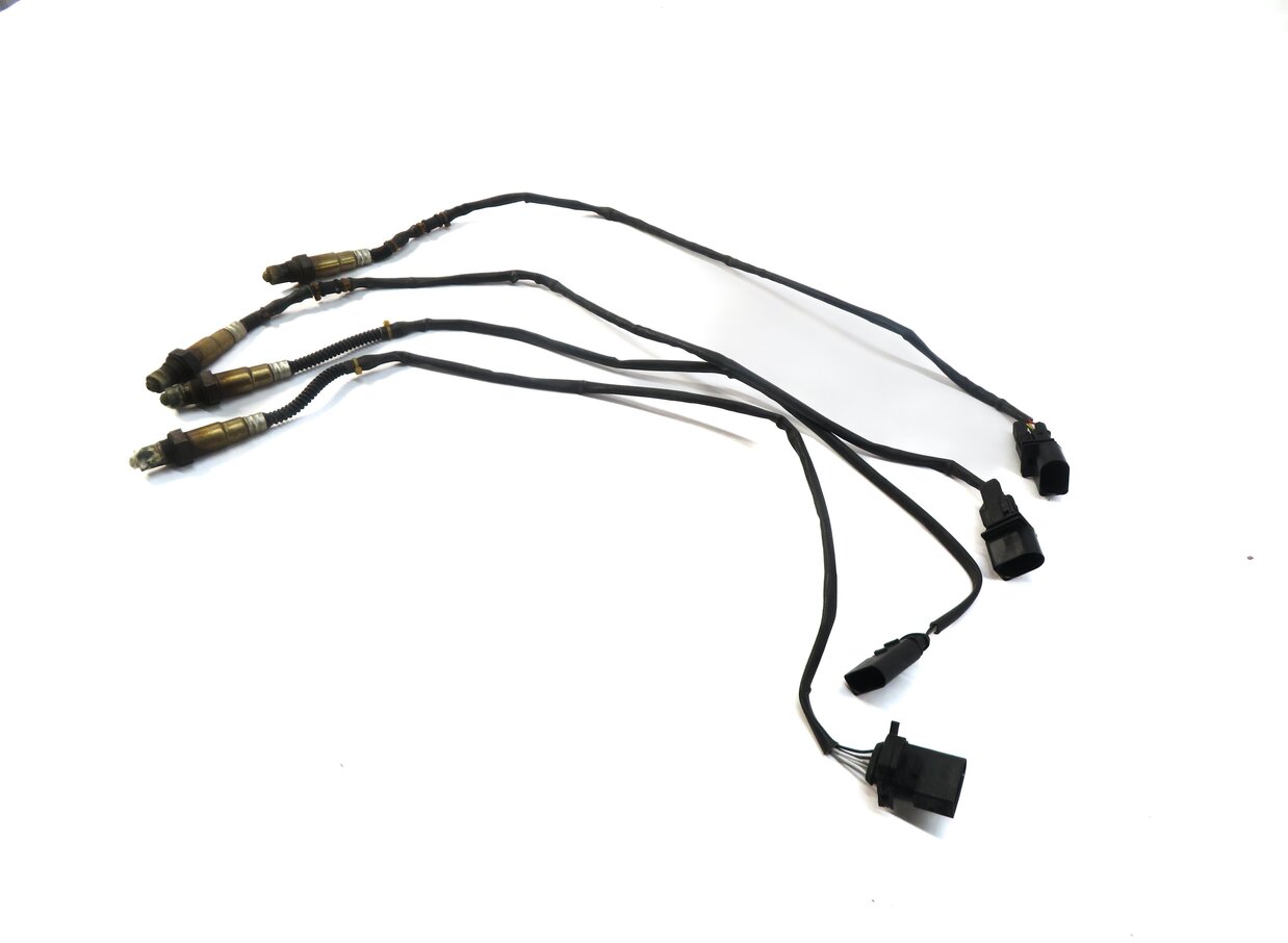 Thumbnail 3: 2006 PORSCHE CAYENNE (955) M48 4.5L TURBO PRE POST CAT O2 OXYGEN SENSOR SET/4