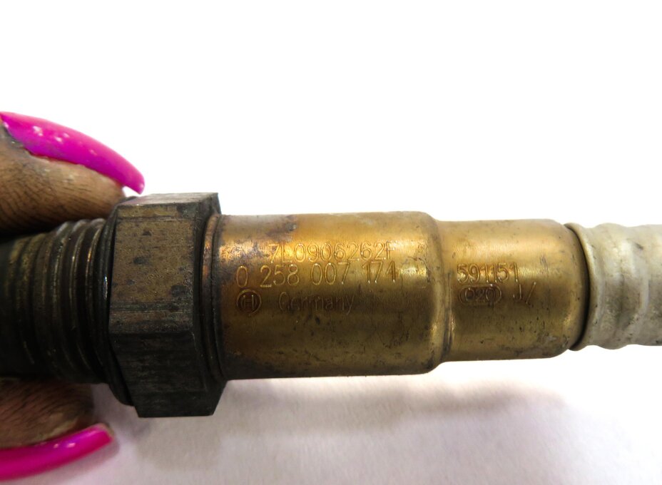 Thumbnail 5: 2006 PORSCHE CAYENNE (955) M48 4.5L TURBO PRE POST CAT O2 OXYGEN SENSOR SET/4