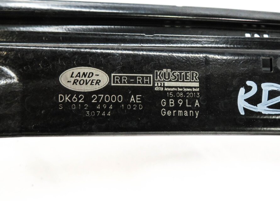 Thumbnail 4: 2014-2020 RANGE ROVER SPORT (L494) RIGHT REAR DOOR WINDOW REGULATOR w/ MOTOR