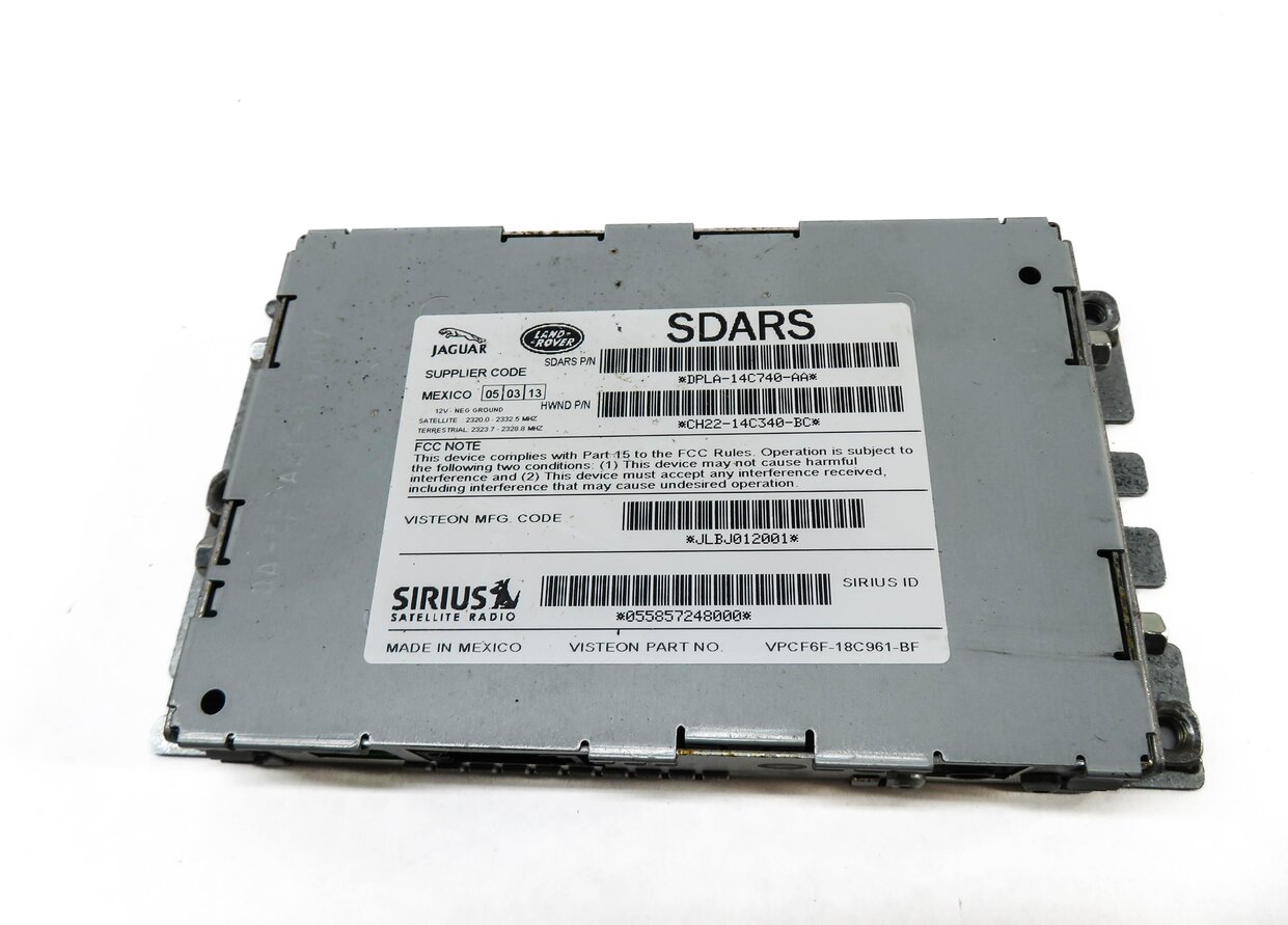Thumbnail 2: 13-19 DISCOVERY SPORT LR4 RANGE ROVER SPORT EVOQUE - SIRIUS SATELLITE RECEIVER