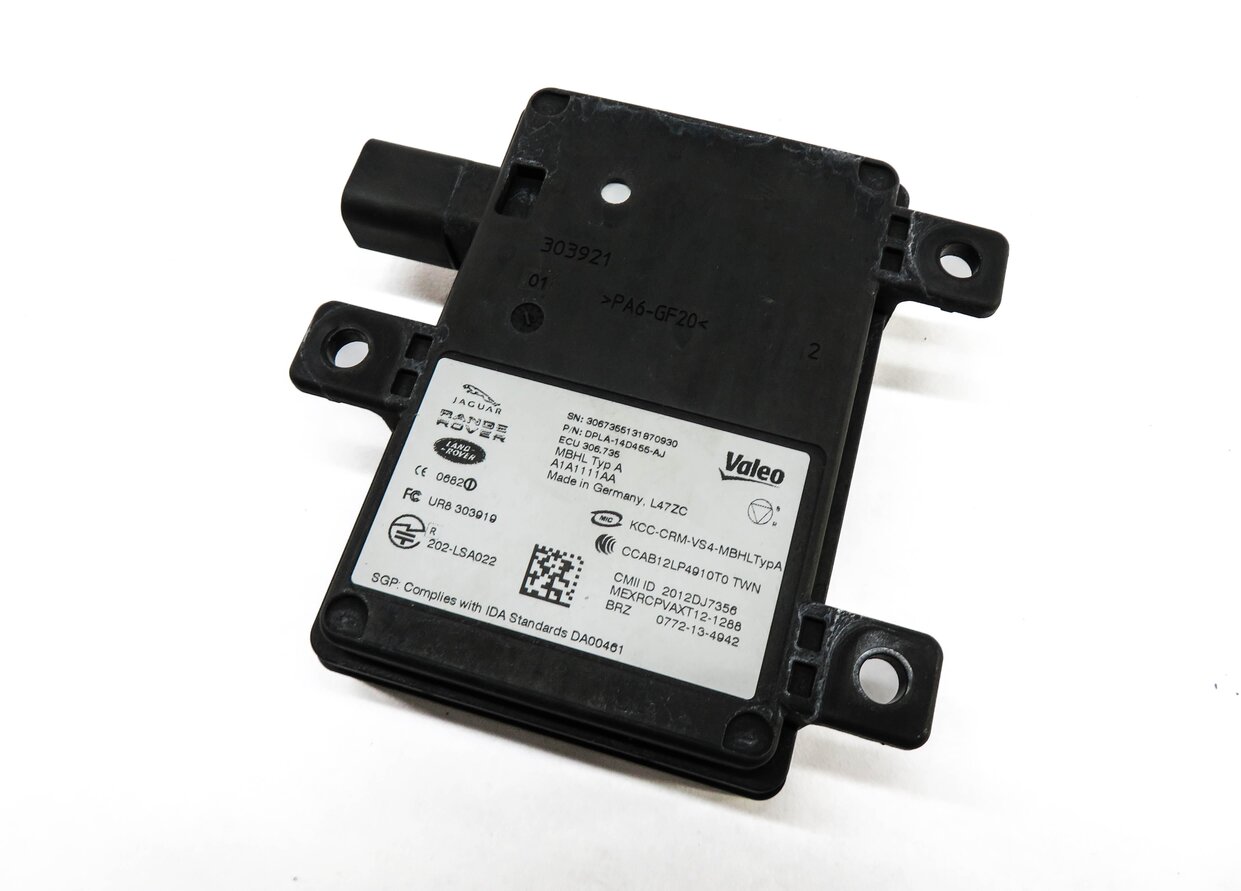 2014 RANGE ROVER SPORT (L494) BLIND SPOT RADAR CONTROL MODULE