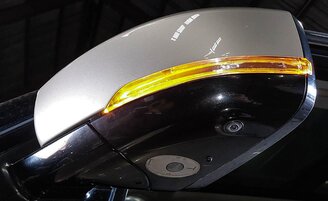 Thumbnail 2: 14-15 RANGE ROVER SPORT (L494) LEFT BLIND SPOT CAMERA DOOR MIRROR (LUXOR 869)