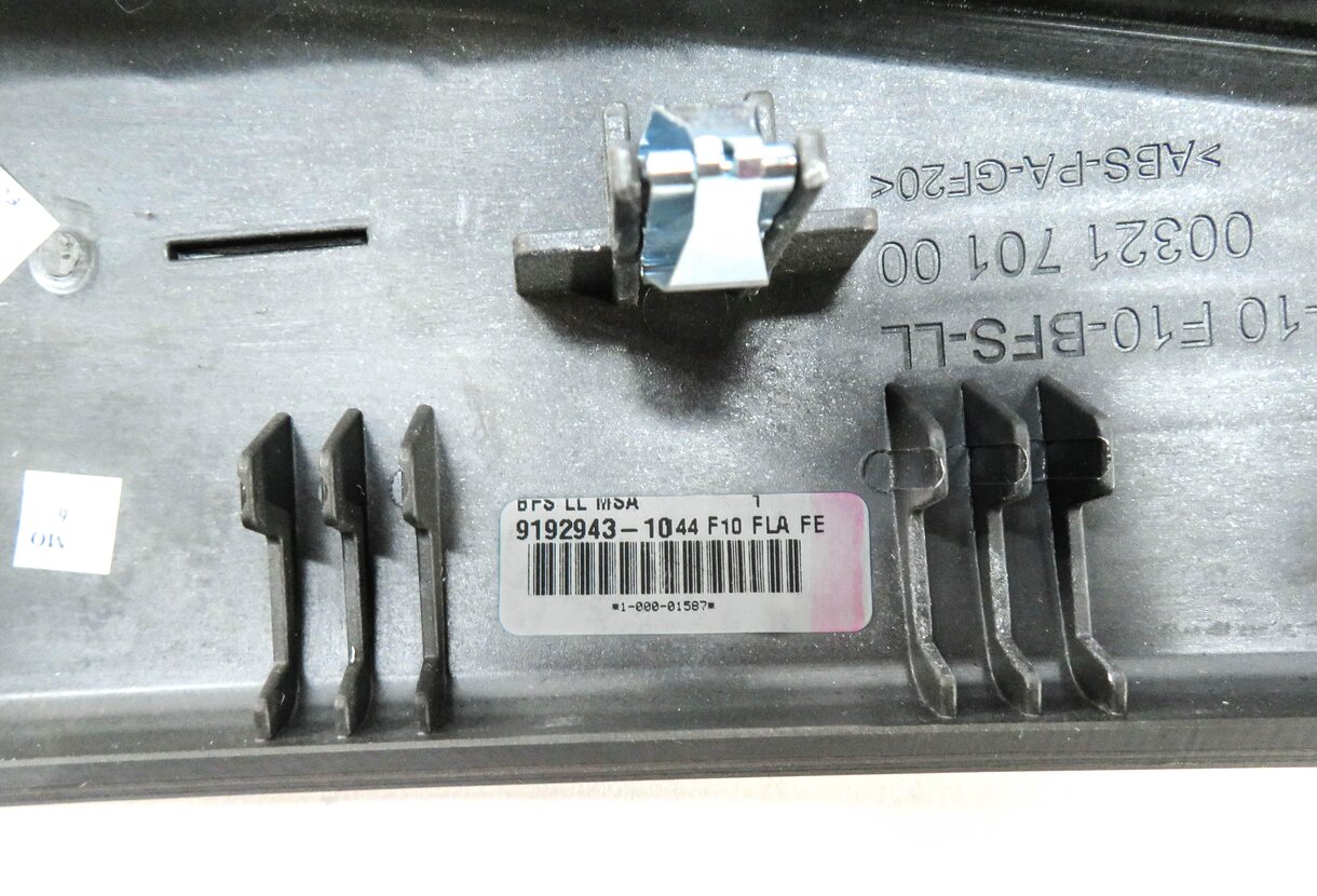 Thumbnail 9: 2013 BMW M5 ///M (F10) DASH DOOR CONSOLE WOOD TRIM SET (FINELINE ANTHRACITE)