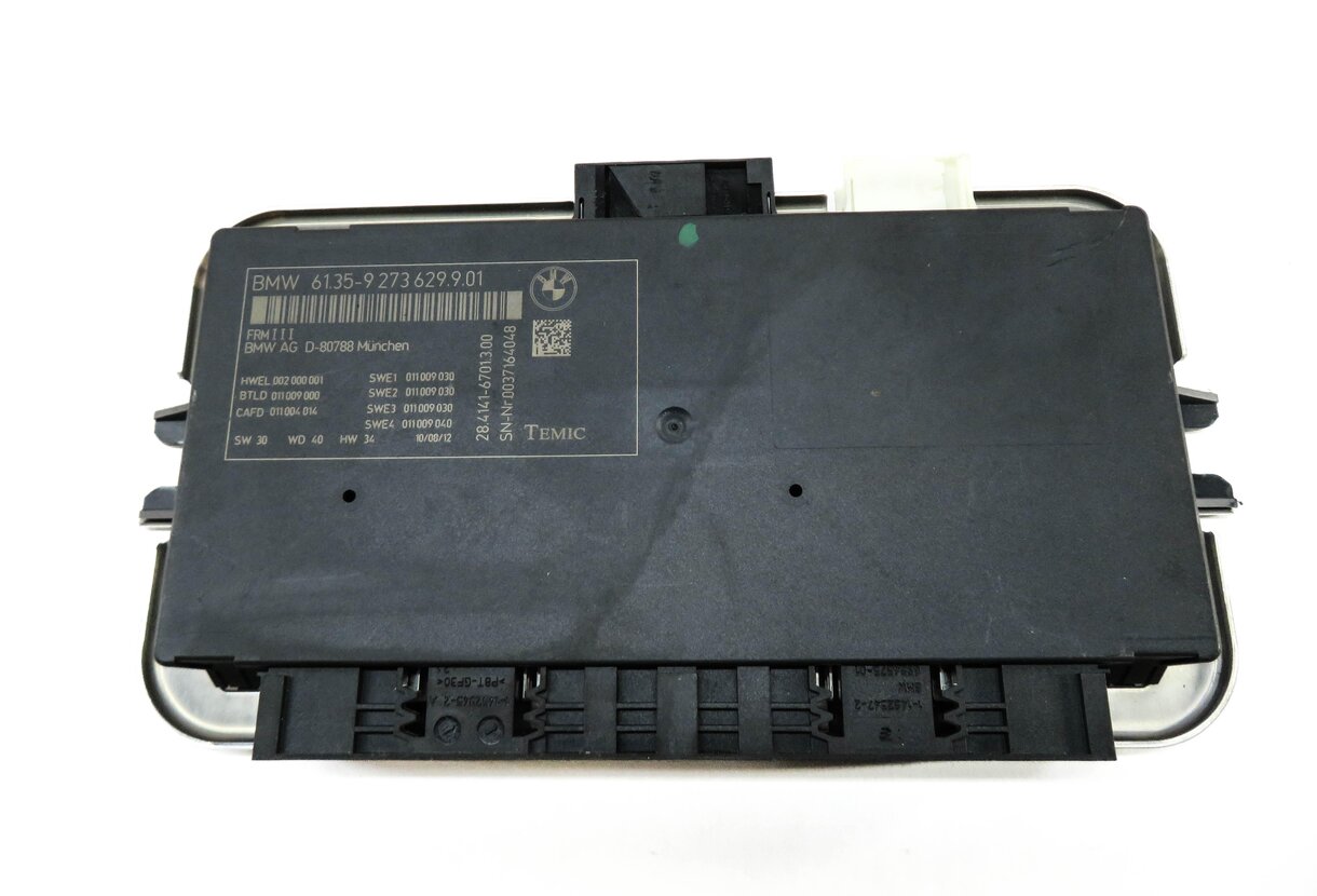 Thumbnail 2: 10-17 BMW 528i 535i 550i 650i 750i M5 X3 X6 - FRMIII BODY LIGHT CONTROL MODULE