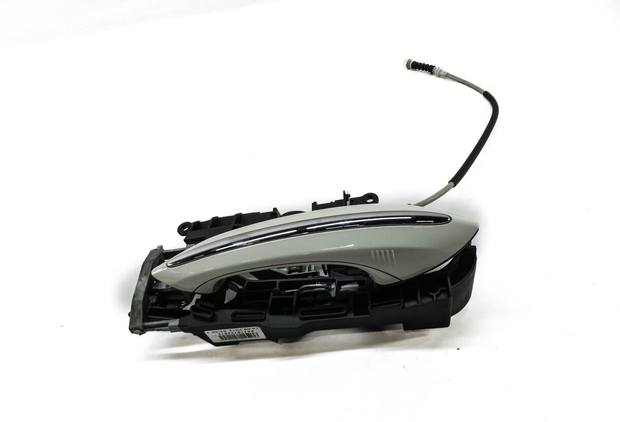 Thumbnail 2: 09-18 BMW 528i 535i 550i 740i 750i 760i RIGHT REAR COMFORT DOOR HANDLE (WHITE)
