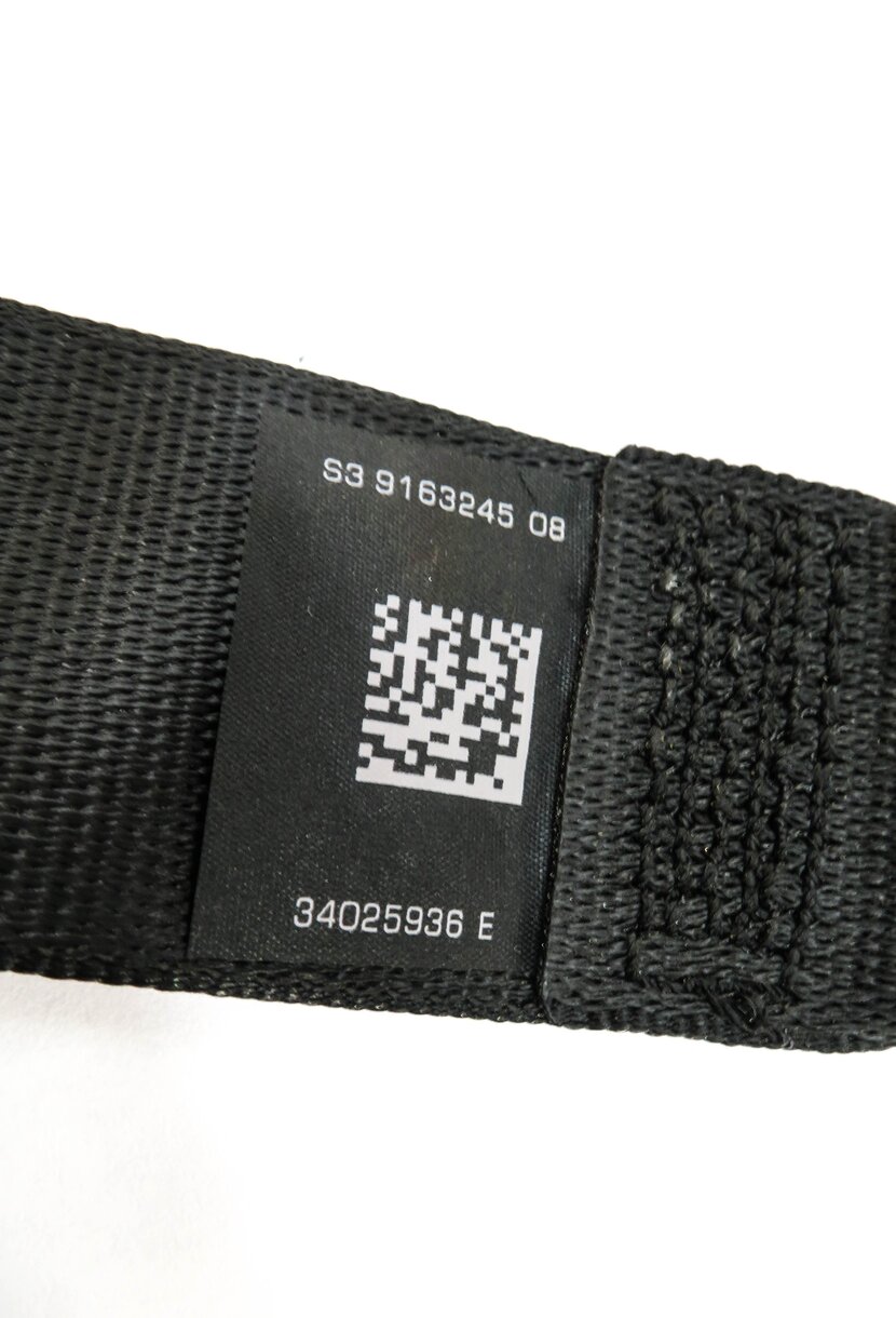 Thumbnail 8: 2013 BMW M5 ///M (F10) REAR SEAT SEATBELT RETRACTOR SET-3 (BLACK)
