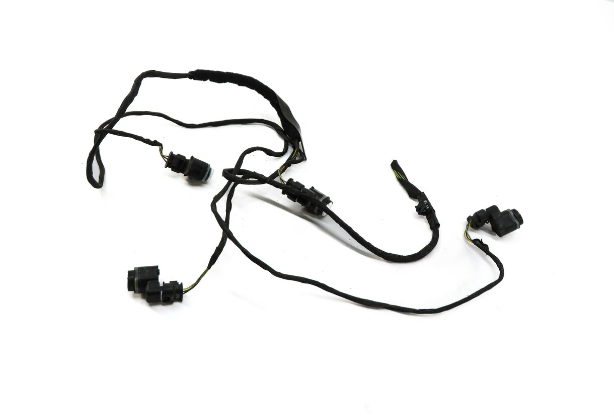 2013 BMW M5 ///M (F10) REAR PDC PARK DISTANCE SENSOR SET w/ HARNESS (WHITE 300)