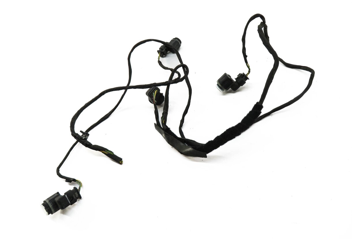 Thumbnail 3: 2013 BMW M5 ///M (F10) REAR PDC PARK DISTANCE SENSOR SET w/ HARNESS (WHITE 300)