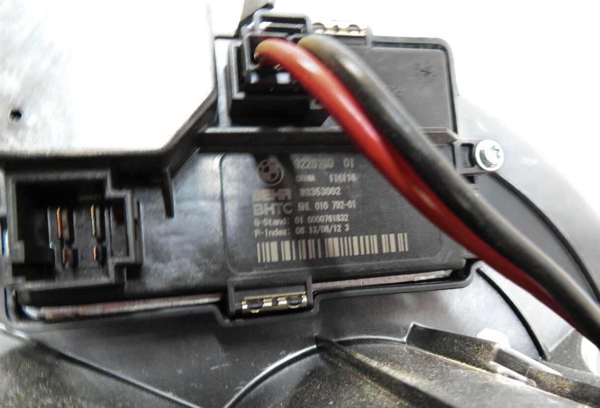 Thumbnail 5: 09-18 BMW 528i 535i 550i 640i M6 740i 750i 760i (F01 F06 F10 F12) BLOWER MOTOR