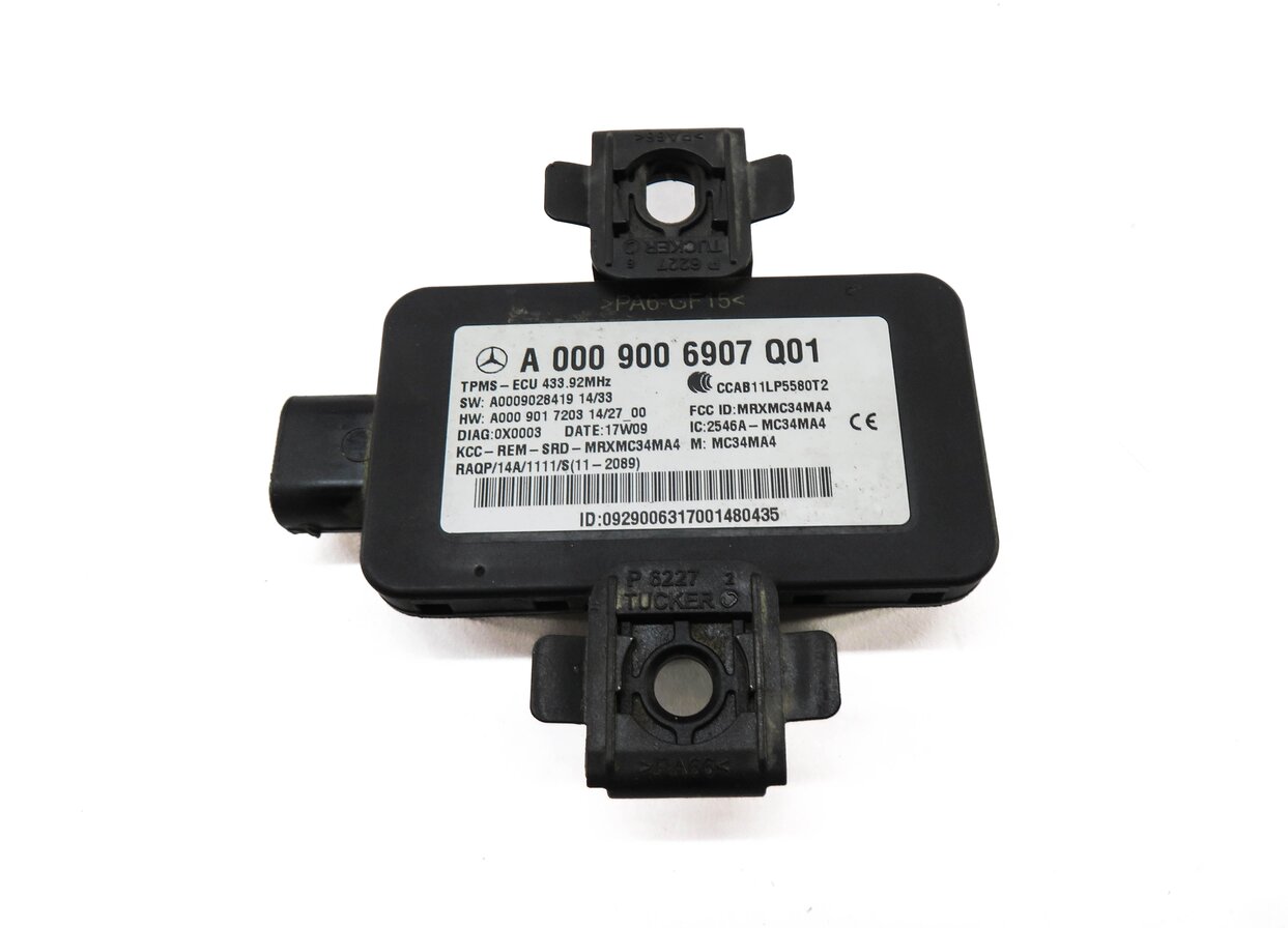 Thumbnail 2: 2015-2020 MERCEDES C300 C350 C400 C450 GLC300 S550 S600 (W205 W222) TPMS MODULE