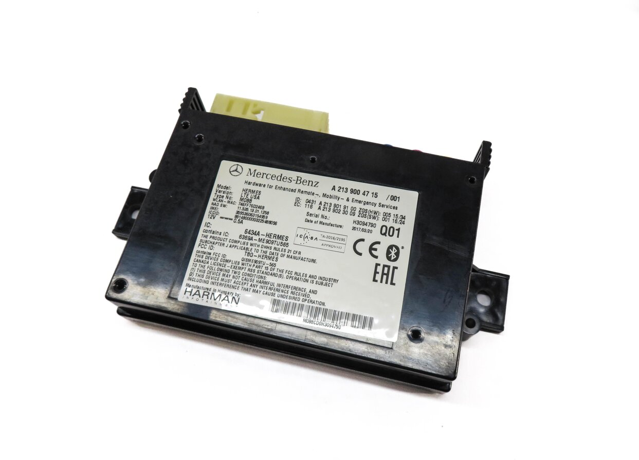 2017-2021 MERCEDES B / CLA / GLA / GLC / GLE - BLUETOOTH COMMUNICATION MODULE