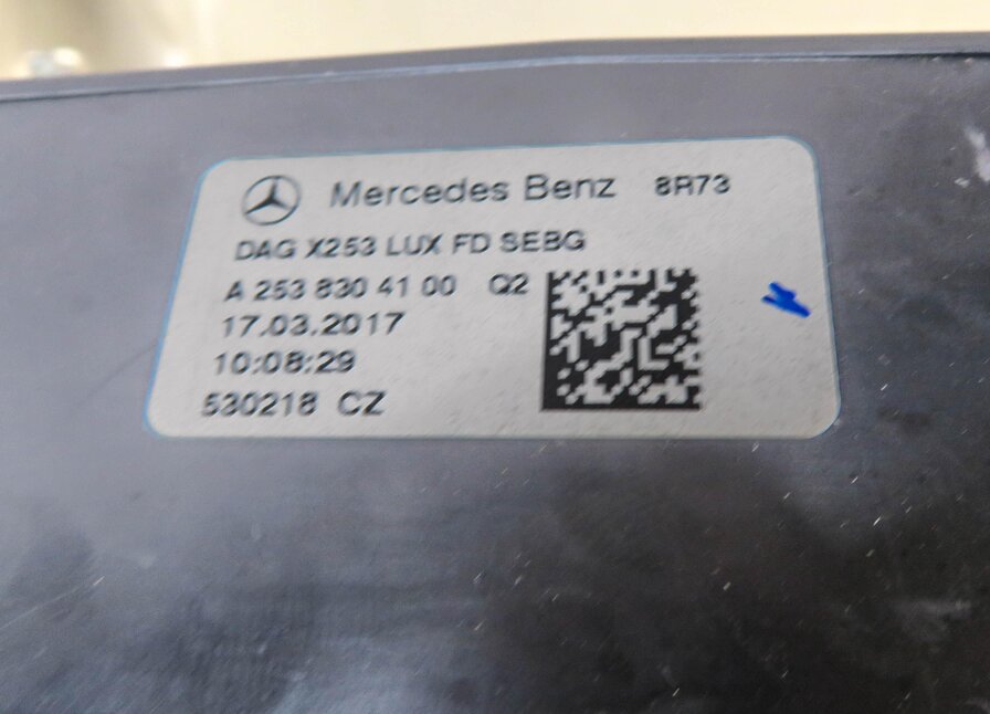 Thumbnail 7: 2017 MERCEDES GLC300 (X253) REAR CENTER CONSOLE w/ HEATER A/C AIR VENT (BEIGE)