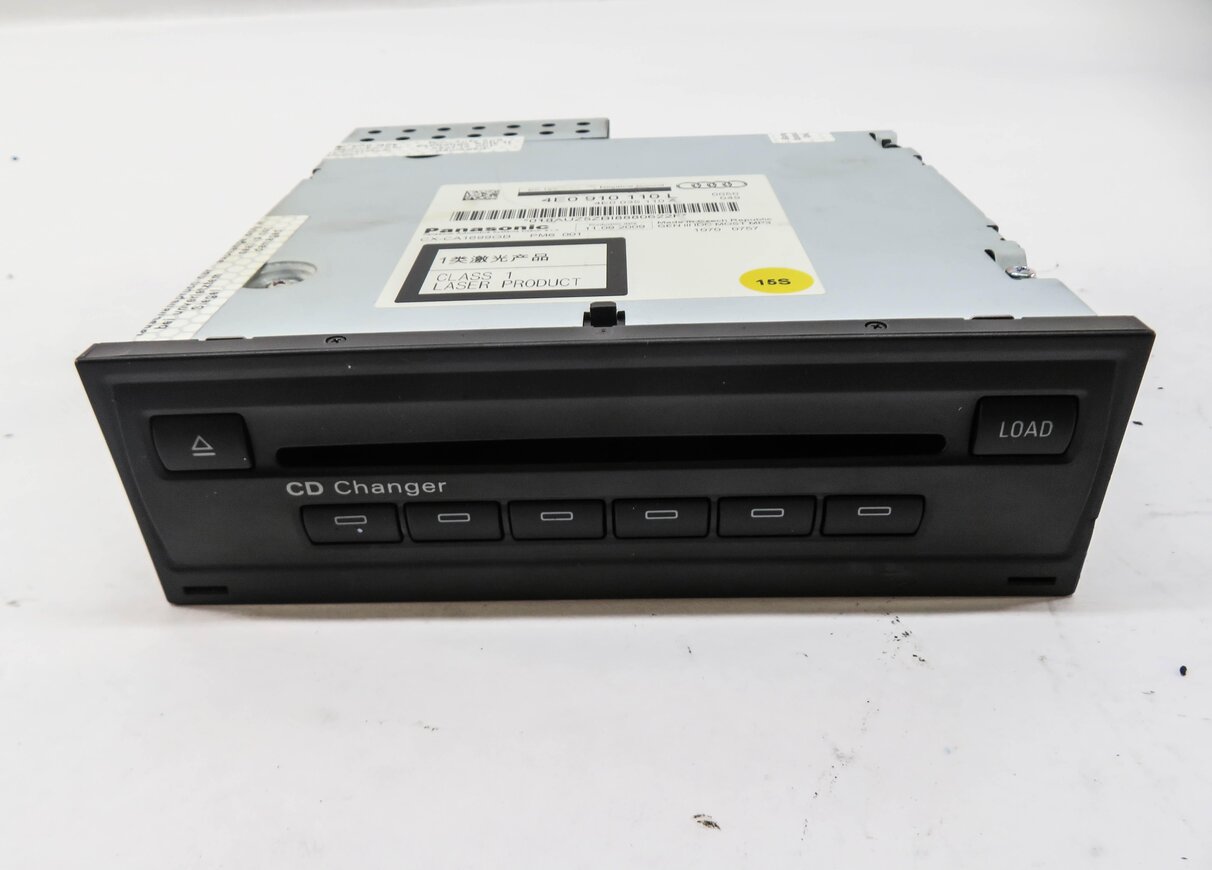 Thumbnail 2: 2010 AUDI A6 (C6) RADIO STEREO 6 DISC CD CHANGER (430910110L)
