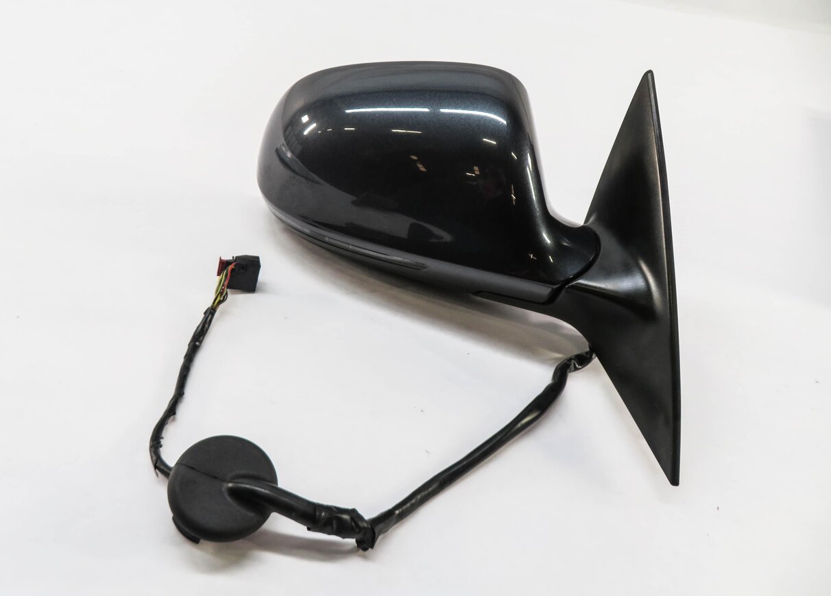 Thumbnail 4: 09-11 AUDI A6 C6 FRONT RIGHT PASSENGER DOOR MIRROR AUTODIM HEATED (OYSTER GRAY)
