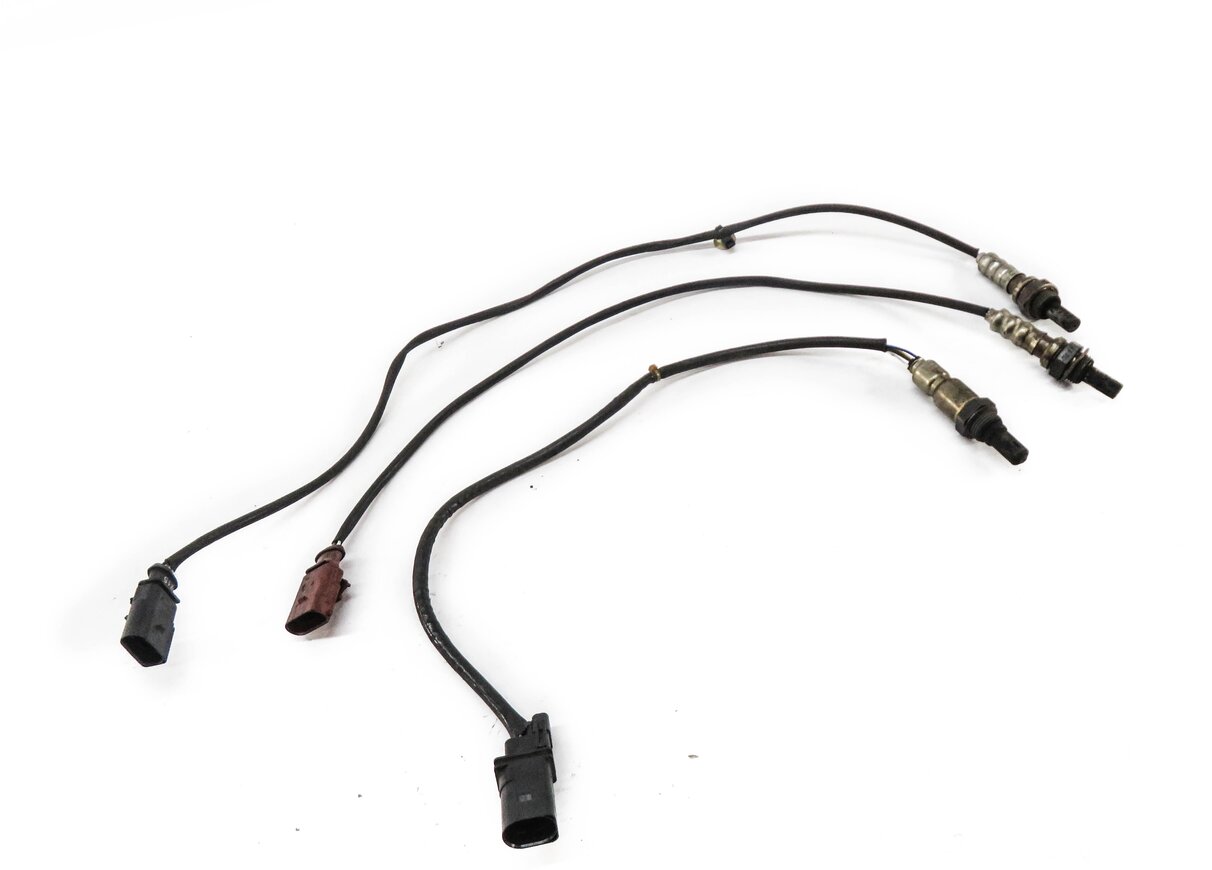 2010 AUDI A6 (C6) 3.0 ENGINE (CCAA) PRE & POST CAT OXYGEN SENSOR SET OF 3