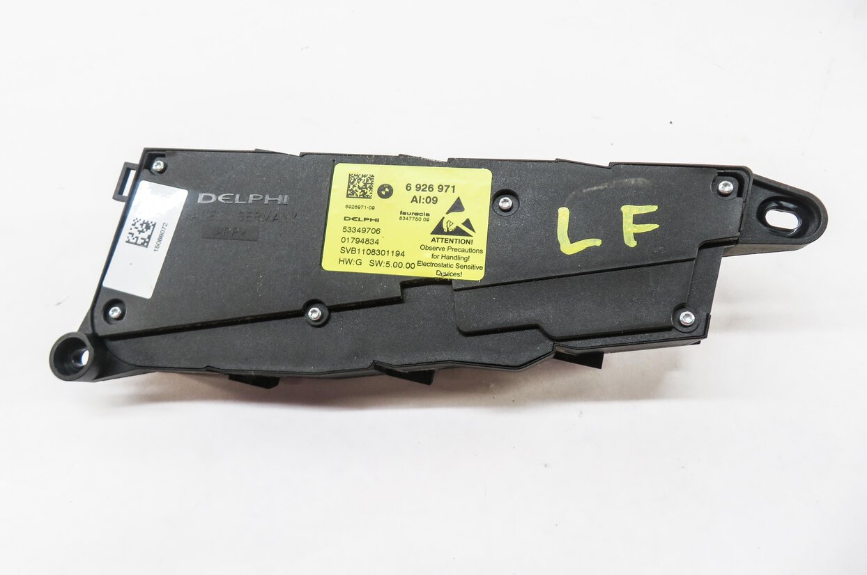 Thumbnail 4: 2012 BMW X5 (E70) LEFT FRONT DRIVER MEMORY SEAT ADJUSTMENT SWITCH BUTTON