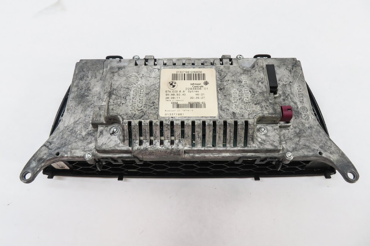 Thumbnail 6: 10-14 BMW X5 X5M X6 X6M (E70 E71 E72) FRONT GPS NAVIGATION MEDIA DISPLAY SCREEN
