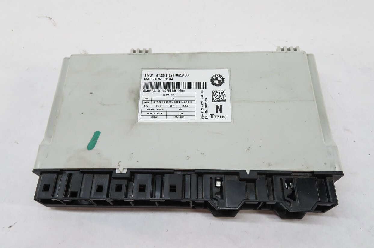 Thumbnail 2: 2011-2014 BMW X5 X5M X6 X6M (E70 E71) RIGHT FRONT PASSENGER SEAT CONTROL MODULE