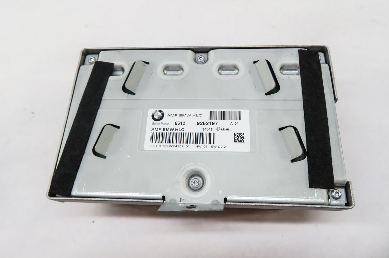 Thumbnail 3: 2011-2013 BMW X5 X5M (E70 E71) RADIO STEREO MEDIA AUDIO AMP AMPLIFIER (LEAR)