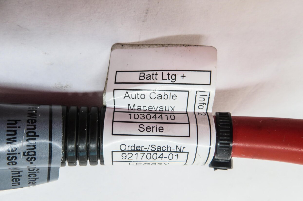 Thumbnail 4: 2012 BMW X5 (E70) POSITIVE BATTERY CABLE SRS