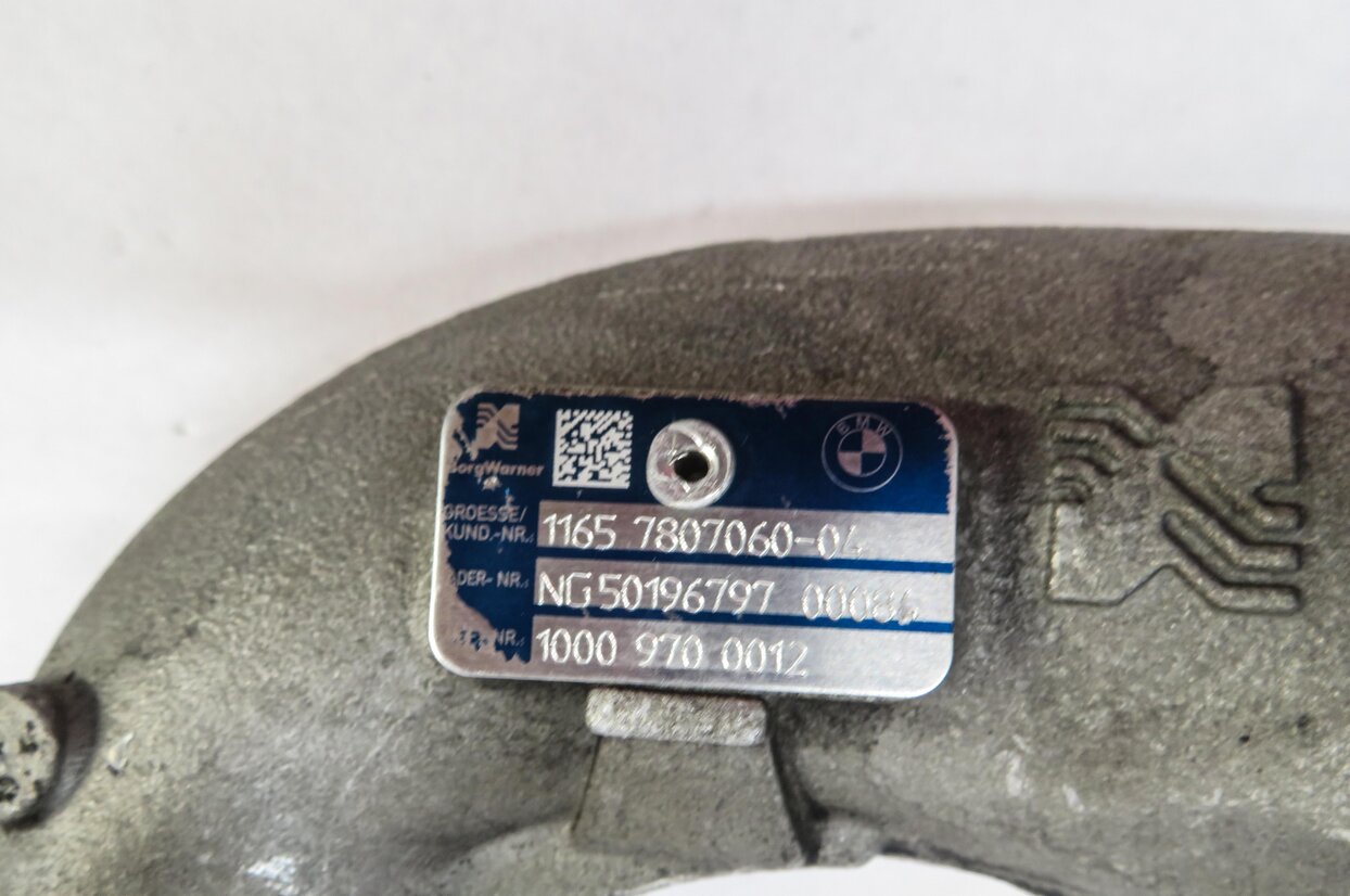 Thumbnail 5: 2012 BMW X5 (E70) 3.0L DIESEL ENGINE TURBOCHARGER WASTEGATE PIPE TUBE