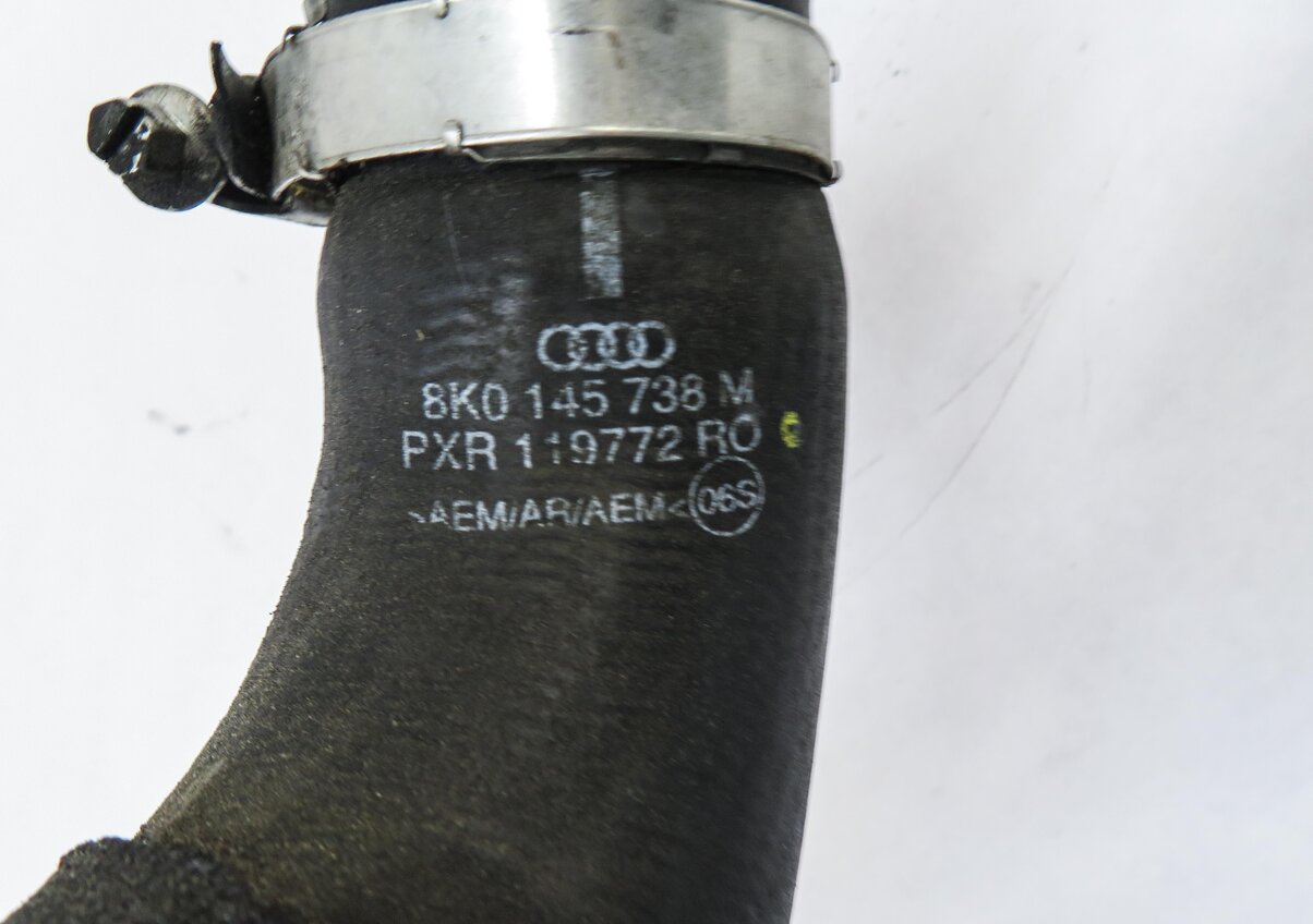 Thumbnail 5: 2010 AUDI A5 (B8 8T) 2.0L CAEB TURBO ENGINE RIGHT INTERCOOLER HOSE PIPE TUBE