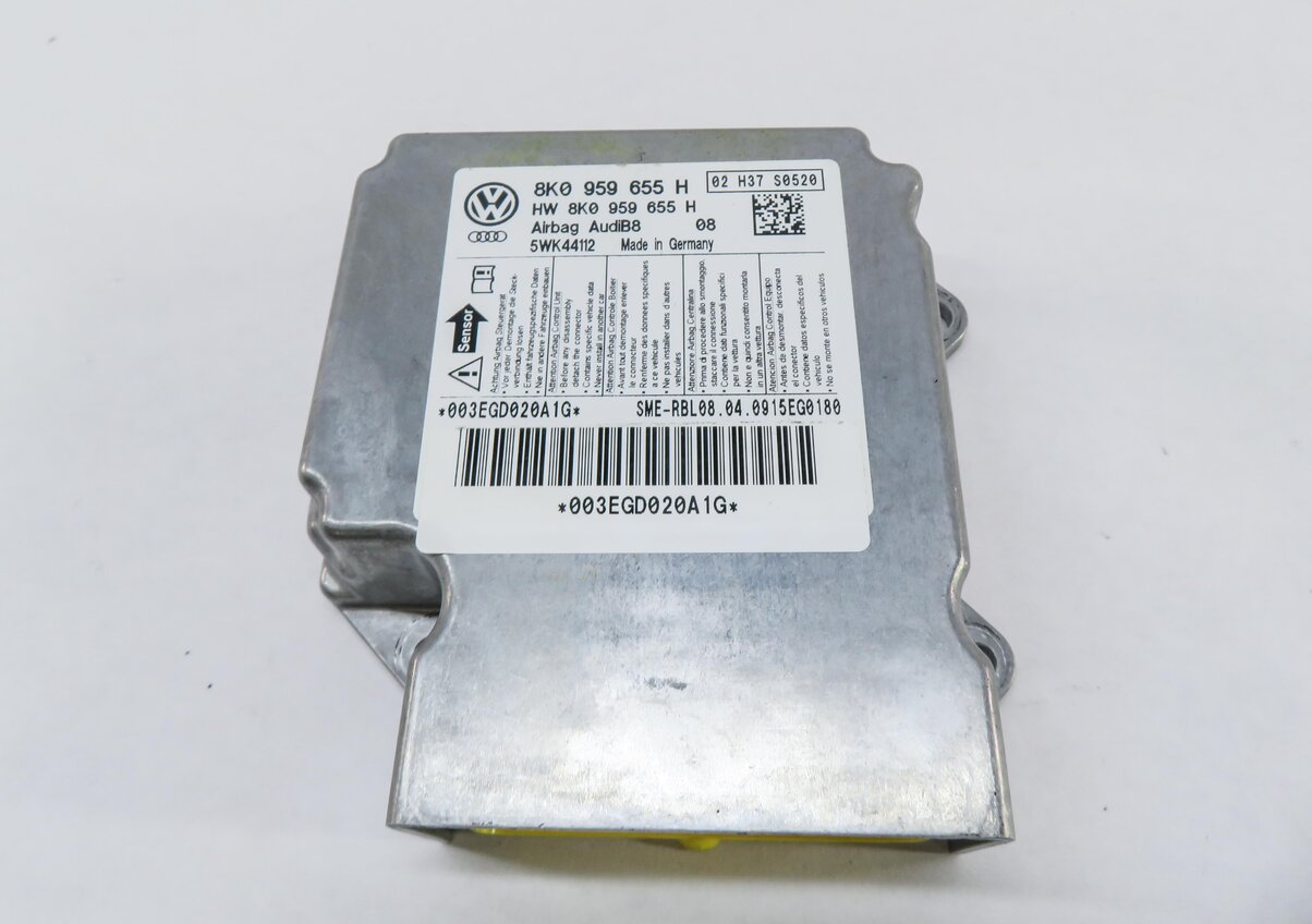 Thumbnail 2: 2010-2012 AUDI A5 S5 (B8 8T) MAIN PRIMARY SRS BAG CONTROL MODULE