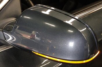 Thumbnail 2: 2008-2014 AUDI A5 S5 (B8 8T) COUPE LEFT DRIVER DOOR MIRROR (MINERAL GRAY B39)