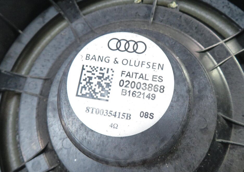 Thumbnail 10: 2010 AUDI A5 (B8 8T) BANG & OLUFSEN AUDIO SUB SUBWOOFER TWEETER SPEAKER SET-13