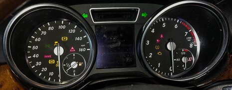 Thumbnail 2: 2014 MERCEDES GL450 GL550 ML350 ML550 (W166 X166) SPEEDOMETER GAUGE CLUSTER 216k