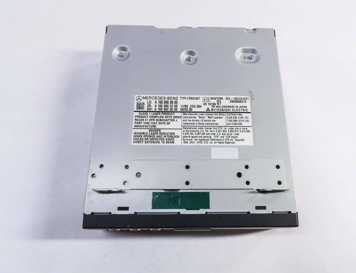 Thumbnail 5: 12-16 MERCEDES E350 GL350 GL450 GL550 ML350 ML550 (W166 W212 X166) DVD PLAYER