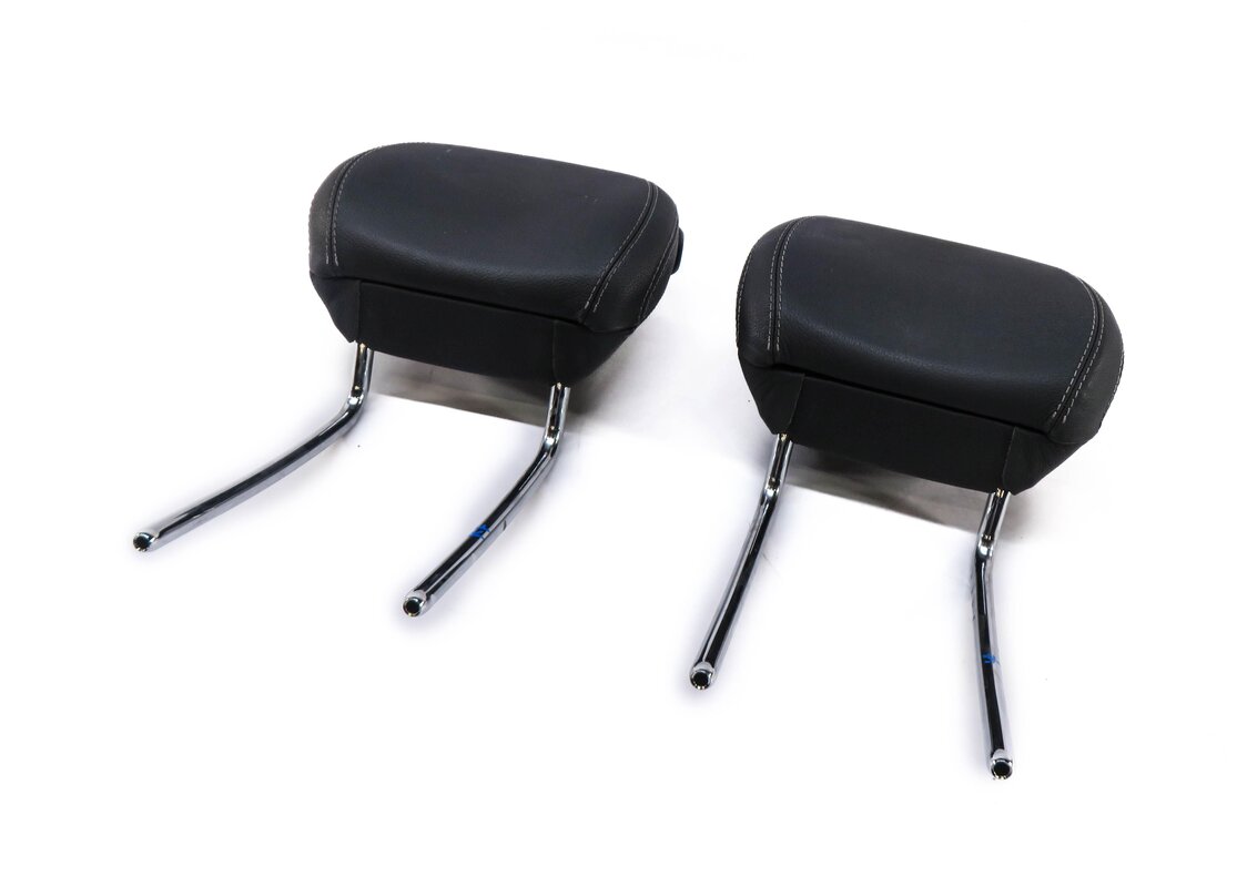 2014 MERCEDES GL450 (X166) FRONT LEFT & RIGHT SEAT HEADREST SET-2 (BLACK)