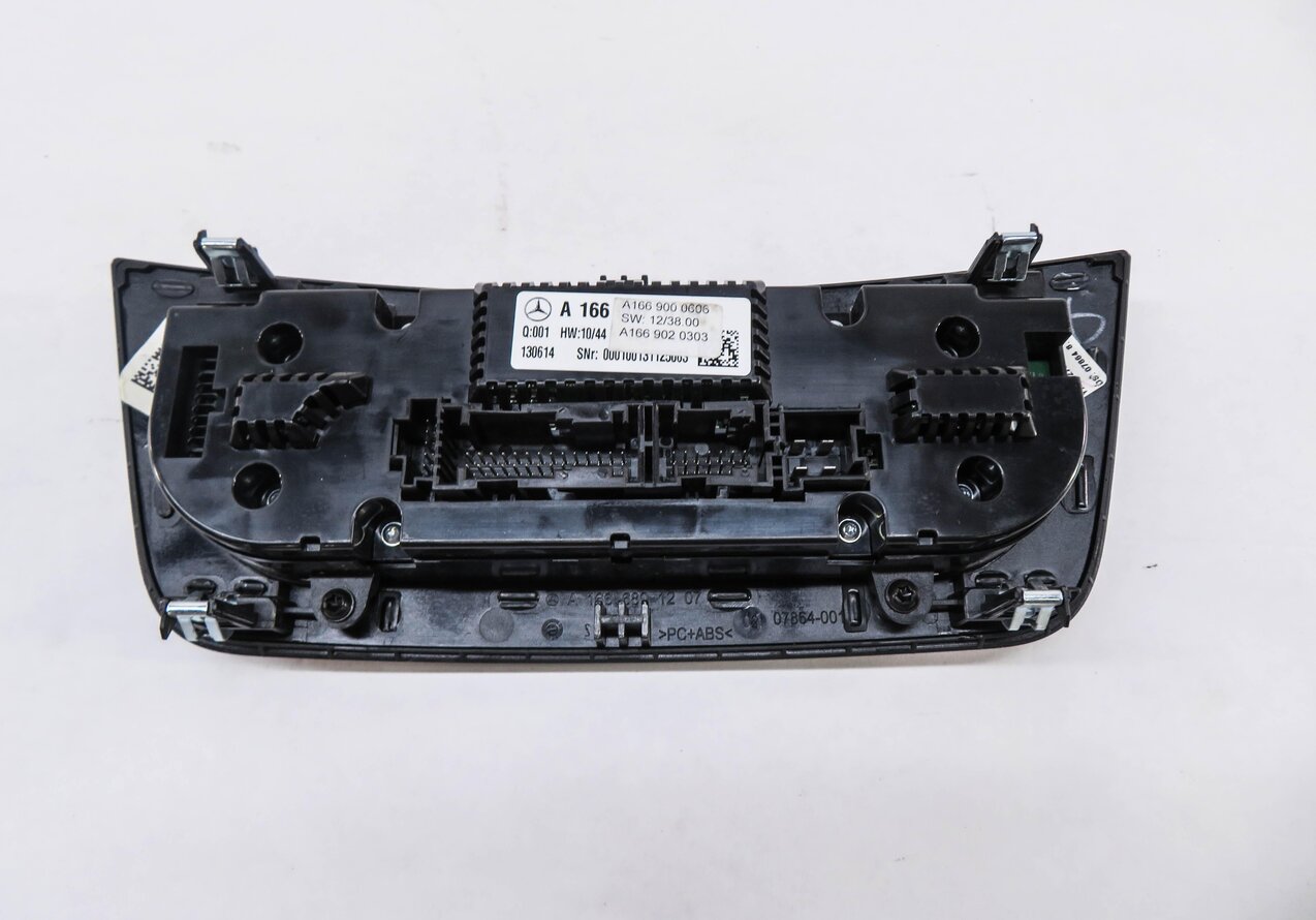 Thumbnail 4: 14-19 MERCEDES GL350 GL450 GL550 GLS 450 GLS550 (X166) FRONT HEATER CONTROL