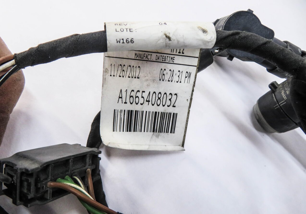Thumbnail 4: 2014 MERCEDES GL450 (X166) FRONT PDC PARK DISTANCE SENSOR SET w/ HARNESS (GRAY)