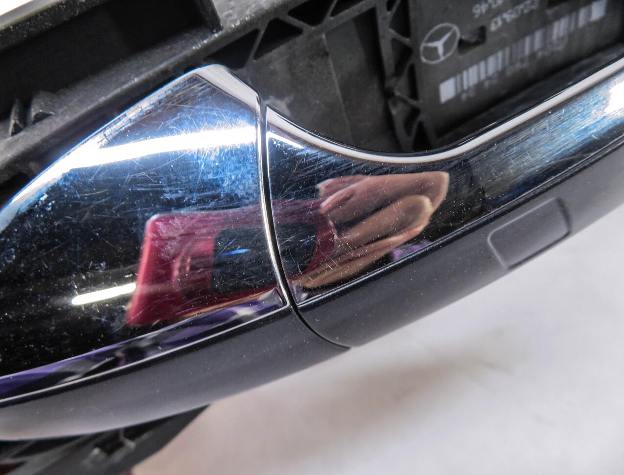 Thumbnail 5: 13-16 MERCEDES GL350 GL450 GL550 ML350 - RIGHT REAR KEYLESS DOOR HANDLE (GRAY)